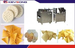 China Healthy Puff Snack Flour Tortilla Maker Machine , High Efficiency Corn Flakes Machine on sale
