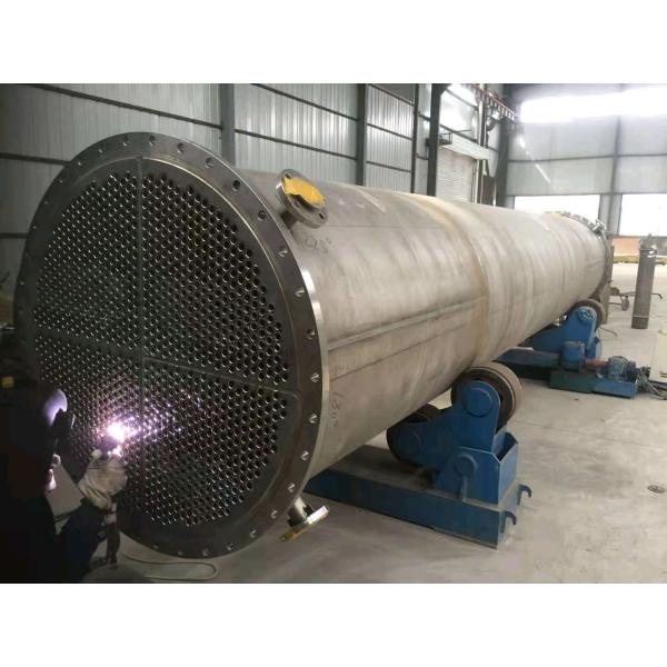manufacturer gr2 titanium shell and tube heat exchanger for titanium tube bundle