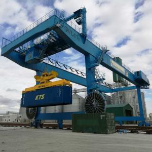 China 30T 50T Rail Mounted Container Gantry Crane on sale