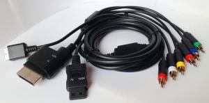 Wholesale P2 / P3 / WII / WII U / XBOX360 All IN1 AV Component Video game Cable from china suppliers