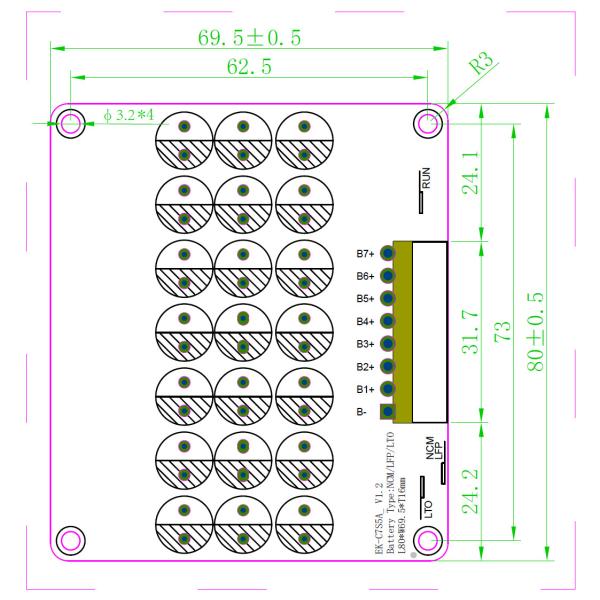 4S 5S 6S 5A Active Balancer Lithium Battery Equalizer 6S BMS Energy Transfer Balance Board Cell For Scooter