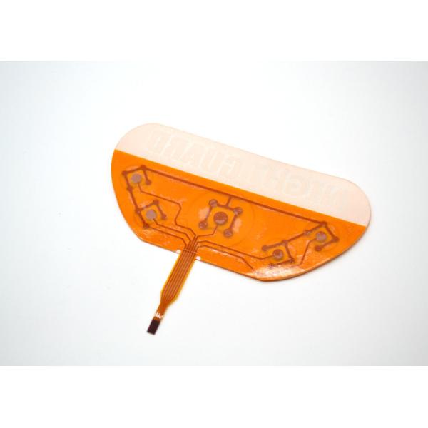 Embossed Tactile Membrane Switch With FPC Metal Dome For Electronic Video Player