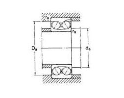 Wholesale Double Row Angular contact ball bearing - ZZ 34.6 from china suppliers