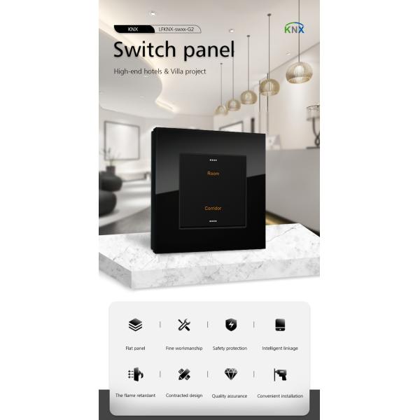 Smart Laffey KNX Wall Switch , 24V Smart Light Switch for Living Room