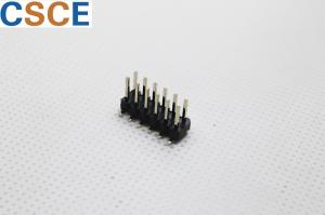 Wholesale Dual Row Double Plastic Input Output Connectors Gold Black Color Contact Resistance 30mΩ Max from china suppliers