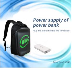 Wholesale 24L Programmable Waterproof Led Backpack With Digital Display 64x64 from china suppliers