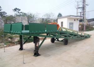 Wholesale Q235B Three Side 10 Tons Mobile Dock Ramp For Container Loading from china suppliers