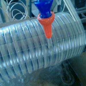 China 30m PVC Spiral Suction Hose Plastic Pipe Making Machine on sale