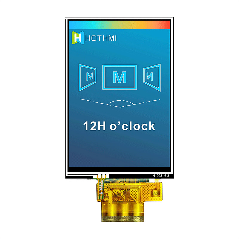 Practical 3.3V 3.5" TFT LCD Module , 45PIN Capacitive LCD Display TFT-H035A5HVTST2R45