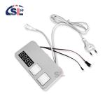 Smart Double Button Touch Sensor Switch with Time and Temperature Output Voltage