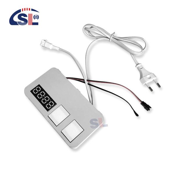 Smart Double Button Touch Sensor Switch with Time and Temperature Output Voltage