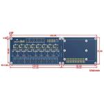 3 8 Ways Relay Control Module Expansion Board Optocoupler Isolation for