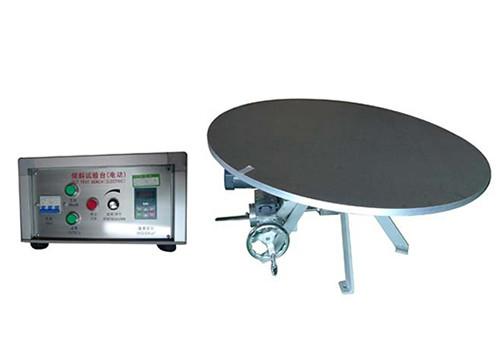 Quality 100KG Light Testing Equipment , 30 Degree Tilt Inclining Test Bench for sale