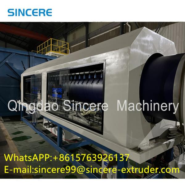 Water Gas Supply Plastic Pipe Extrusion Line HDPE PE PP Corrugated Pipe Extruder