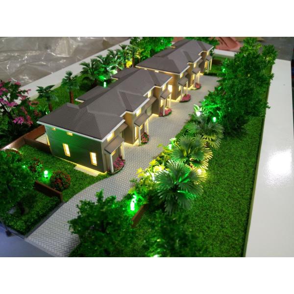 Plywood Packing Architecture House Model Machine Cut / Handmade Technic