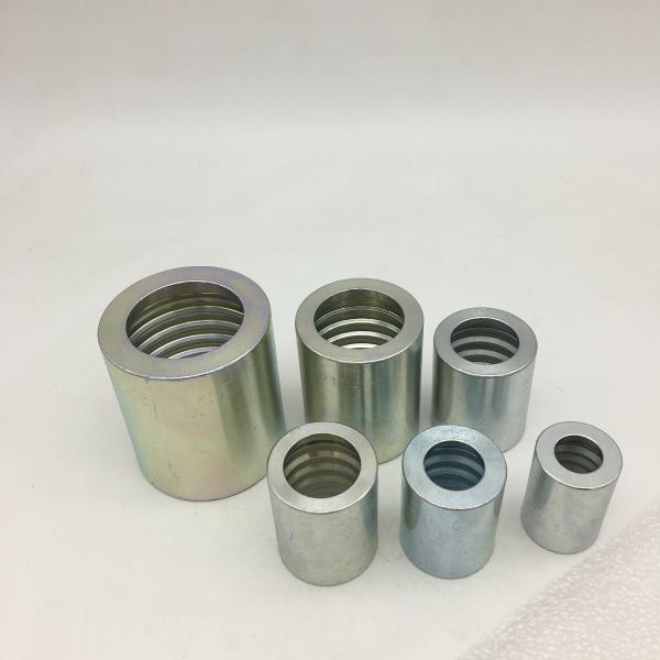 Hydraulic Rubber Hose Sleeve Connector 4SP/4S/R12 JIC BSP ORFS METRIC Reusable