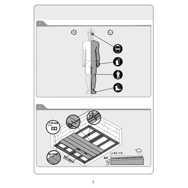 Brushed Recycled WPC Decking Accessories Plastic Clips Screw Waterproof