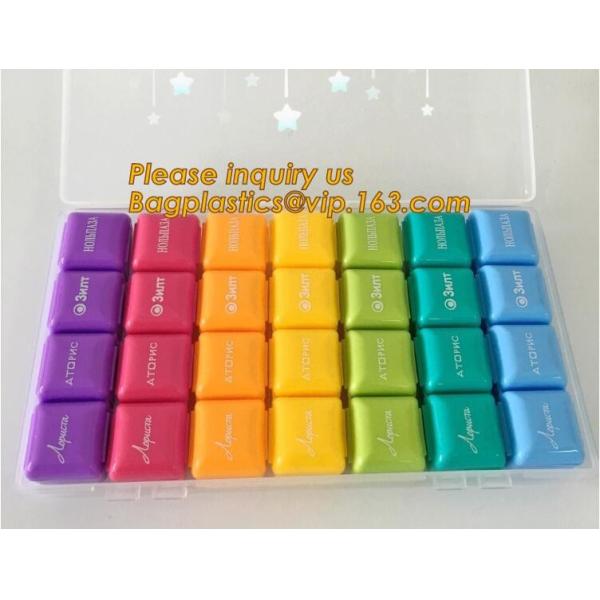 Pill Box for Pharamcy Promotion free pill box fancy weekly pill box,tablet drug color Monthly planner Compounding Medica