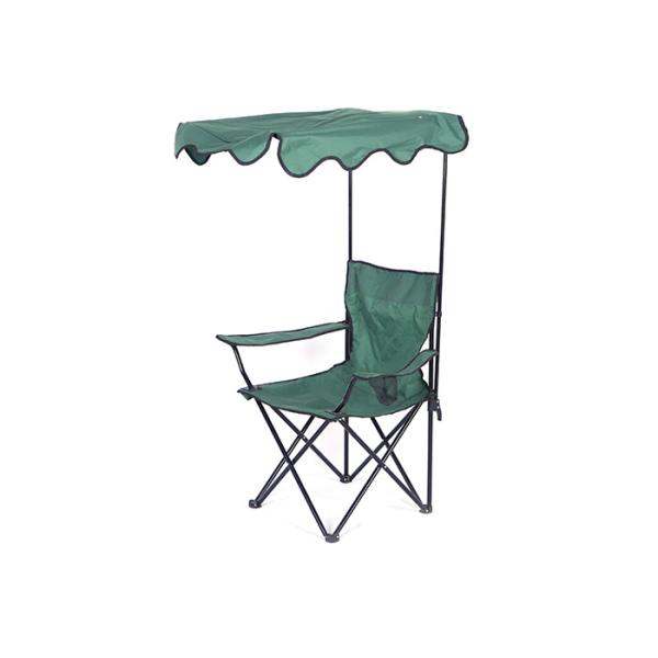 BSCI Certificate Camping Folding Lawn Chairs With Canopy Color Customized