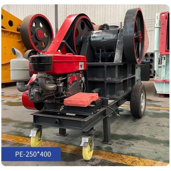 Granite Stone Jaw Crusher Machine Diesel Jaw Crusher PE 250x400