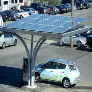 Wholesale Open Ground Waterproof Anodized Galvanized Solar Carport Structures from china suppliers