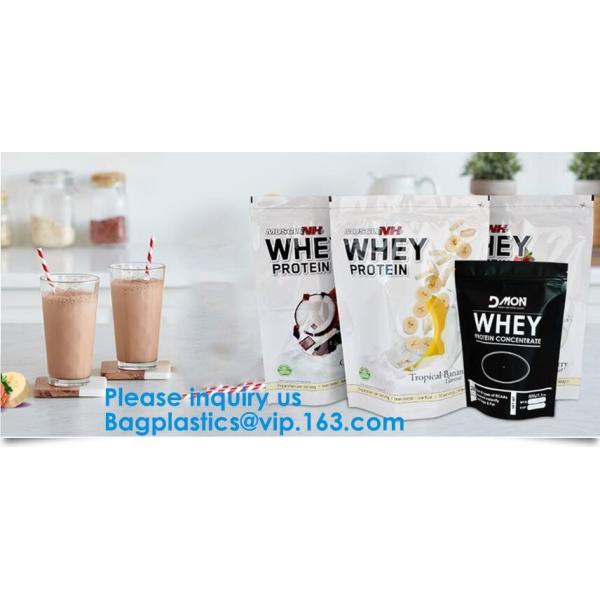 BIODEGRADABLE SUP POUCH CHOCOLATE/ ENERGY BAR PACKING MMJ CLEAR 3-SIDED SEAL WITH ZIPPER & EURO SLOT ULTRA CLEAR STAND U