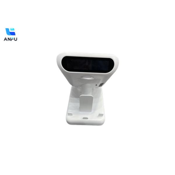 White Qr Code Scanner Sound Box Voice Broadcast Cloud Speaker For Payment