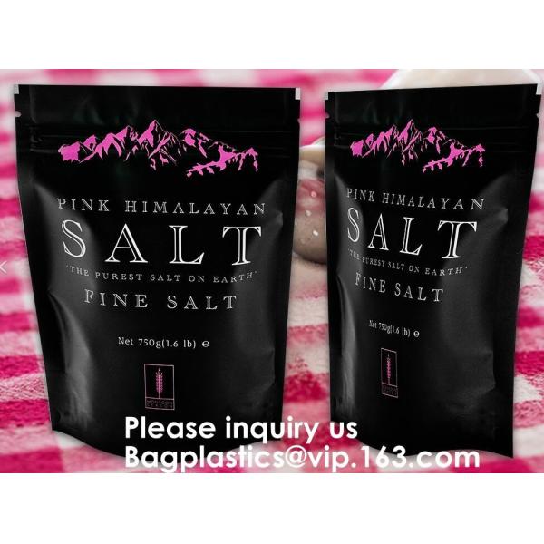 BIODEGRADABLE SUP POUCH CHOCOLATE/ ENERGY BAR PACKING MMJ CLEAR 3-SIDED SEAL WITH ZIPPER & EURO SLOT ULTRA CLEAR STAND U