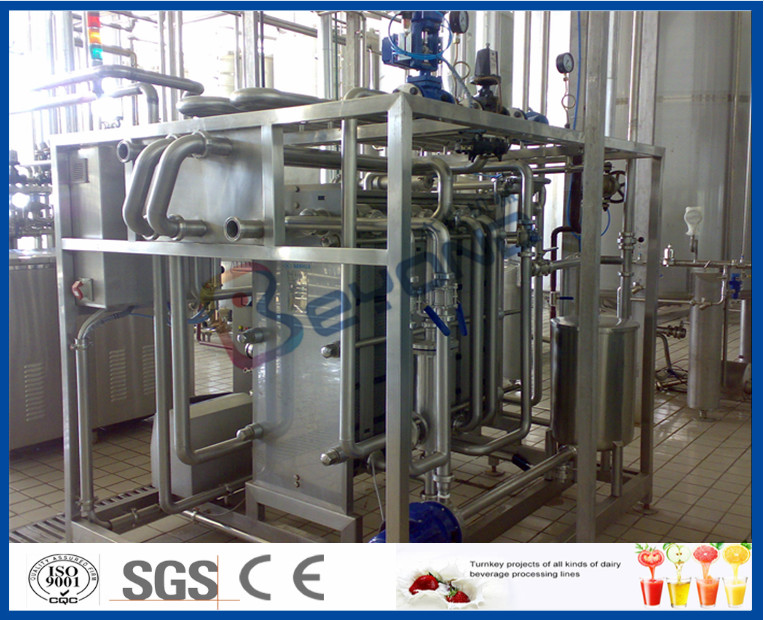 Semi Auto Complete Milk Pasteurization Machine