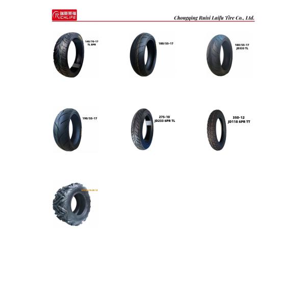 Durable Motorcycle Tires, High-Quality Motorcycle Tires, Popular Scooter Street Tires, 5.00-12 140/70-17 Yuan Xing Tires, 6pr Tubeless Tires