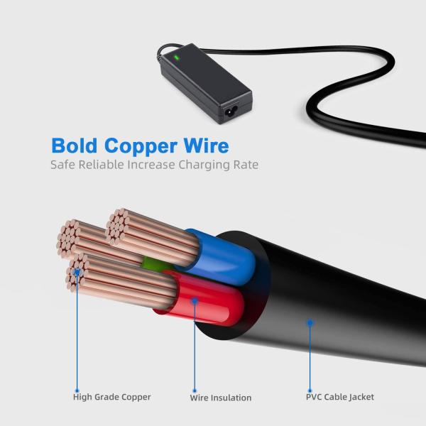 Compact 220V Desktop Power Adapter 100% PC AC To DC Power Adapter For DC Jack 5.5*2.5mm