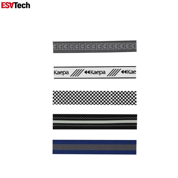 Quality Custom Reflective Webbing Print Nylon Satin Reflective Webbing Tape for sale