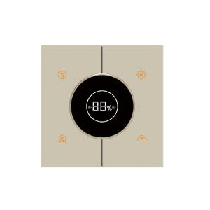 China 242V Dimmer Light Switches , Wireless Zigbee Dimmer Switch Panel on sale