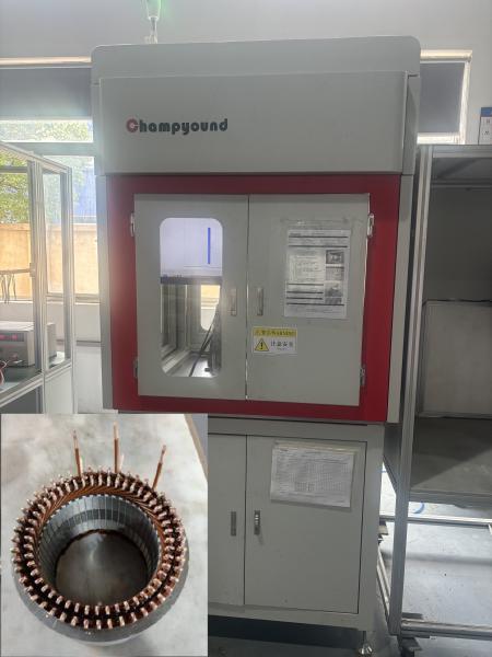 Quality ODM Brushless Motor Stator Laser Varnish Stripping Machine High Frequency for sale
