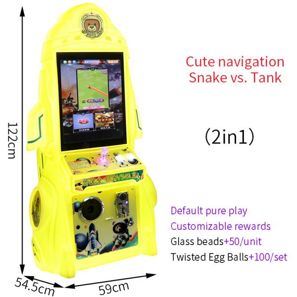 Quality Arcade Game Retro Style Endless Fun Snake Vs Tank Battle Addictive Gameplay Retro Graphics Endless Challenges for sale