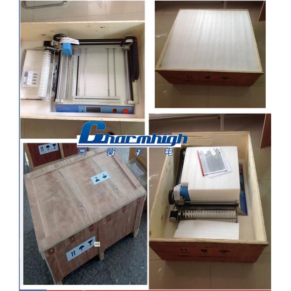 Desktop CHMT28 Small SMT Pick And Place Machine , SMT Placement Machine SMD Mounter