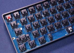 Wholesale 6oz Hot Swappable Keyboard 60 17 Layers Bluetooth PCB Keyboard from china suppliers