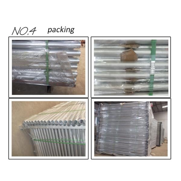 Portable Safety Fence Temporary Fence Panels For Construction Site Q235 Steel Materials