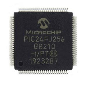 China Shenzhen  Electronic Mcu Ic PIC24FJ256 PIC24FJ256GB210-I/PT QFP100 16 Bit Microprocessor on sale