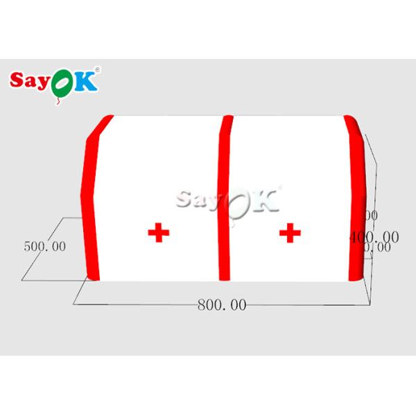 Inflatable Emergency Tent Water - Proof Large Inflatable Medical Tent / Field Hospital Tent