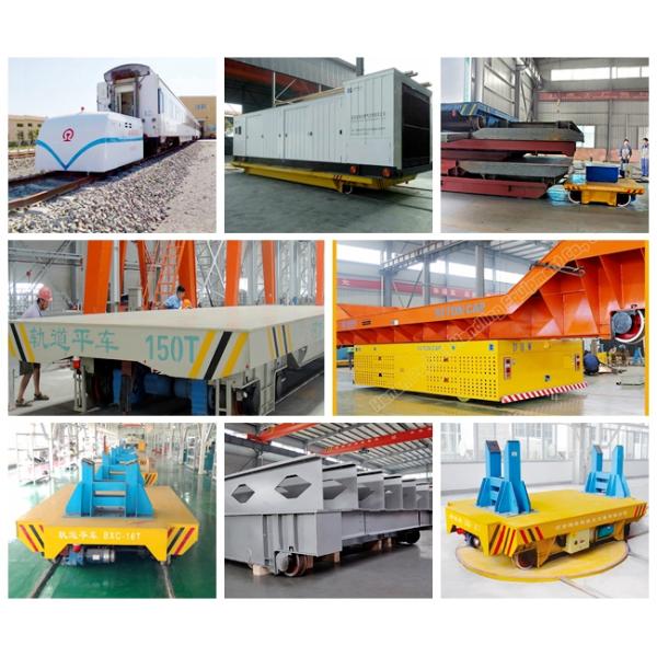 Automated Battery Rail Transfer Trolley Carriage Large Load Capacity High Efficiency