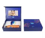 OEM design LCD display video box custom print LCD video gift box with auto play