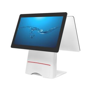 Wholesale 15.6 Dual Screen Android Tablet Pos System All In One POS Machine Terminal Cashier from china suppliers