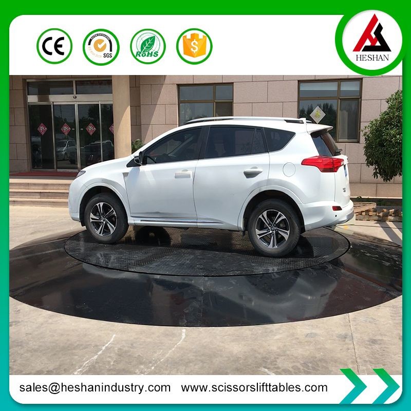 Wholesale 3T Rotating Car Display Turntable Parking System Automated from china suppliers