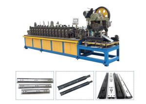 Self Locking Ball Bearing Drawer Slide Rail Roll Forming Machine