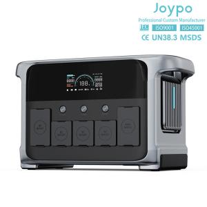LiFePO4 Battery outdoor Portable Power Solar Generator 1200W With LED Light