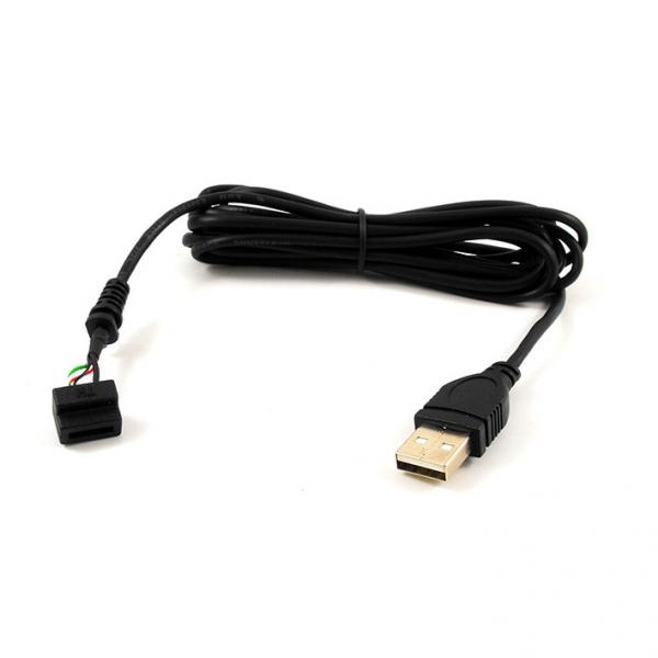 Micro usb to female USB 2.0 extension cable black color, ODM/OEM welcome