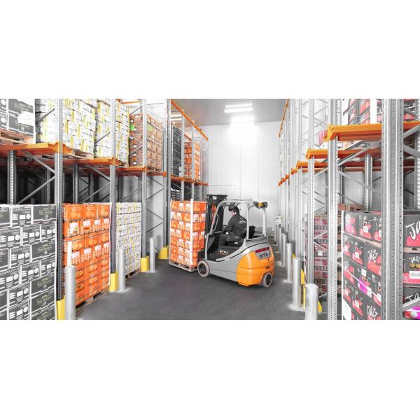 Powder Coated Universal Drive-in Metal Warehouse Rack For Heavy Duty Storage