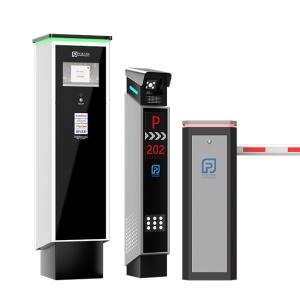 Wholesale Secure Parking Barrier Gate with Straight Arm 24V Input Voltage and DC Brushless Motor 150W from china suppliers