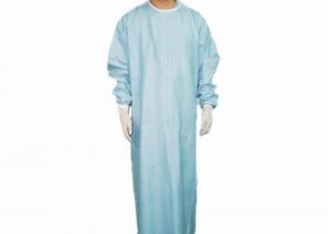Wholesale Blue Spunlace Surgical Gowns Disposable Hospital Gowns Soft Non Woven from china suppliers